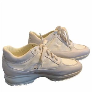 Hogan Interactive White Leather Sneaker